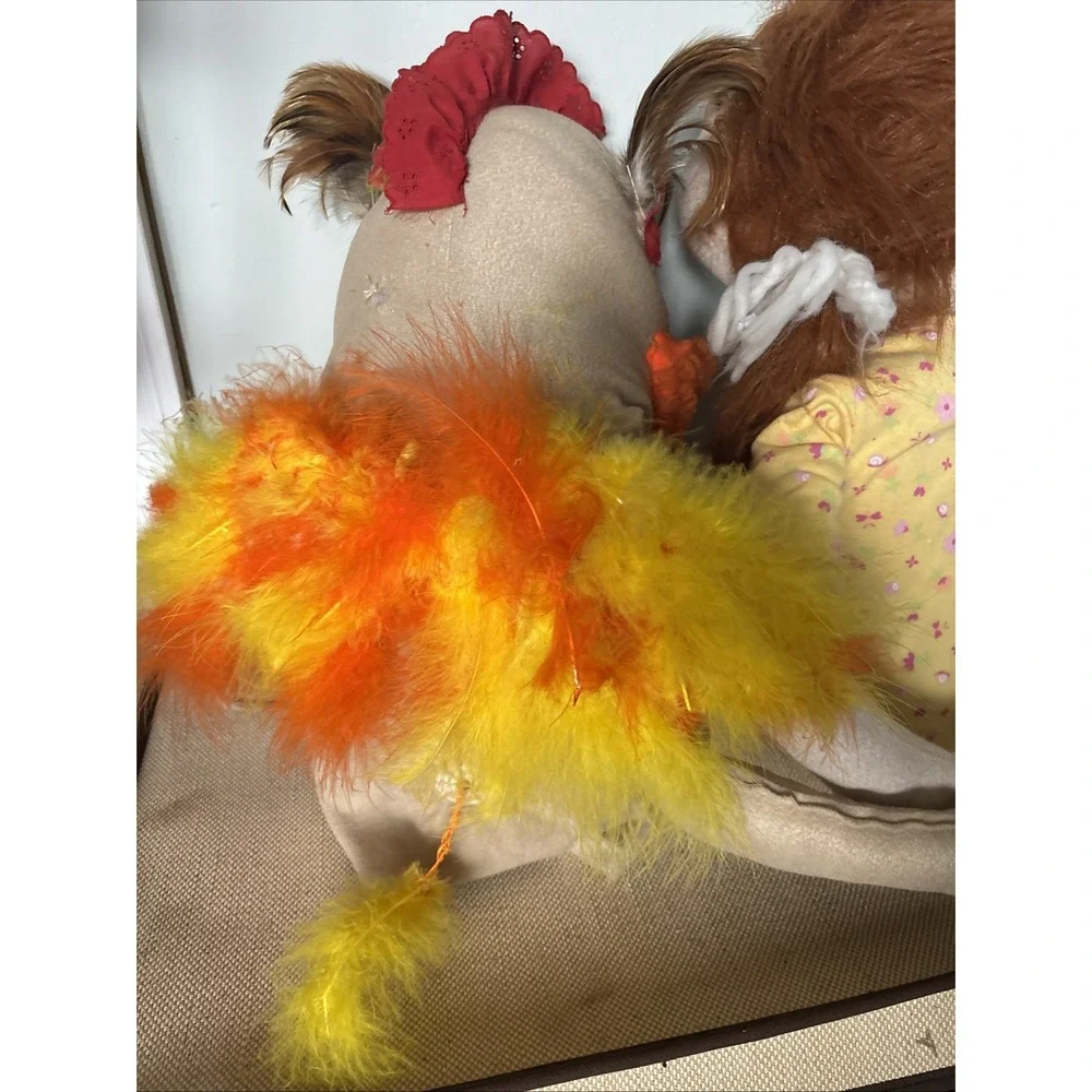 RARE Set Of 2 Vintage Puppet Productions Inc LARGE SIZE Muppet Puppets 70's-80's